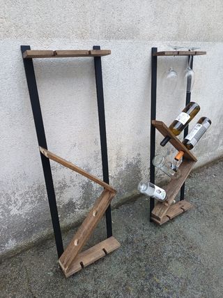 Botellero echo a mano