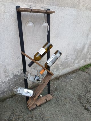 Botellero echo a mano