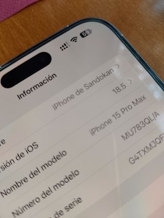 iPhone 15 Pro Max 256GB, 5G, plata