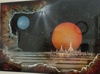 Quadro astratto - colori vivaci