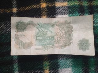 Billete 1 Libra Reino Unido (1970-77)