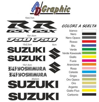 kit adesivi stickers suzuki gsxr 750 tipo2
