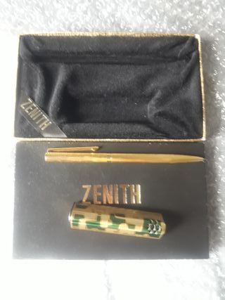 CONJUTO BOLÍGRAFO Y MECHERO ZENITH VINTAGE