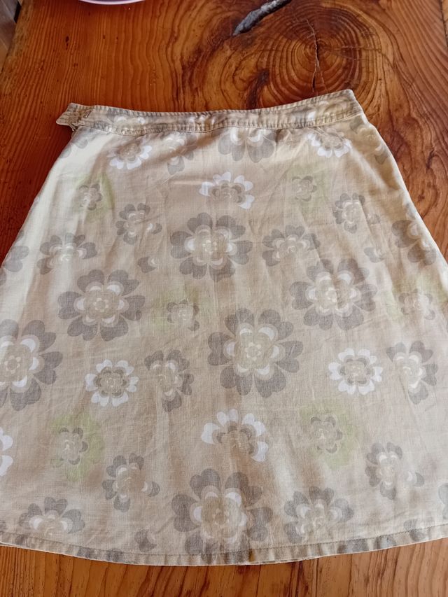 Falda lino