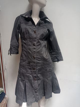 Vestido vaquero gris - Talla S