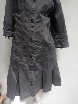 Vestido vaquero gris - Talla S