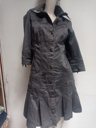 Vestido vaquero gris - Talla S