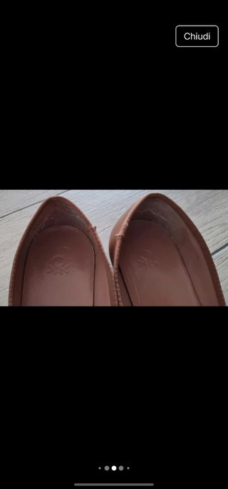Ballerine Benetton Marrone Tg.38
