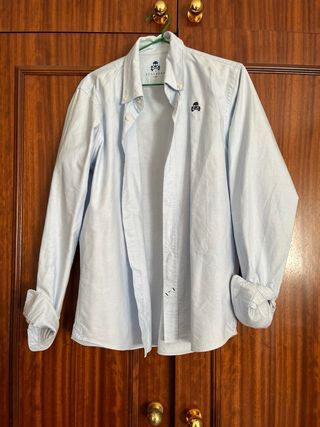 Camisa Scalpers Kids niño celeste, talla 12 años