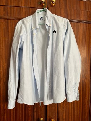 Camisa Scalpers Kids niño celeste, talla 12 años