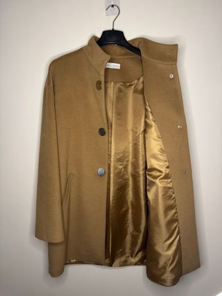 Cappotto Donna color Cachi/Cammello