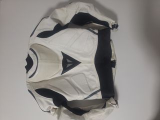 Mono piel Dainese blanco-negro