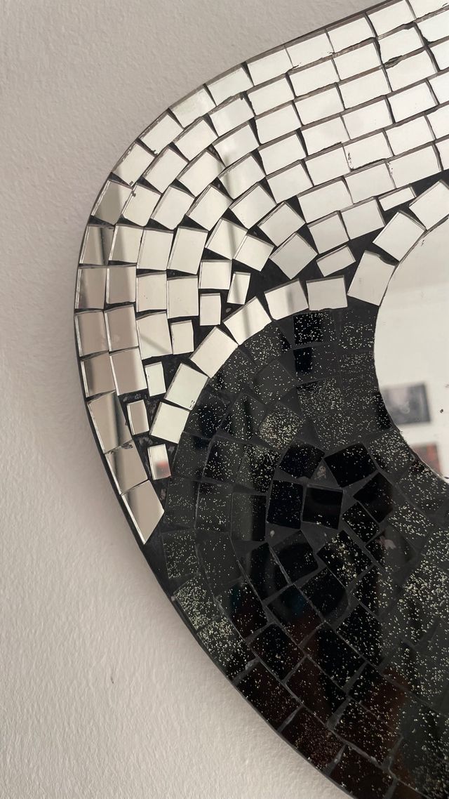 Guitarra espejo mosaico: Decoración pared