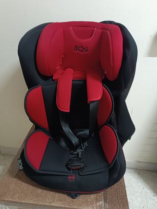 Silla coche bebé BQS roja