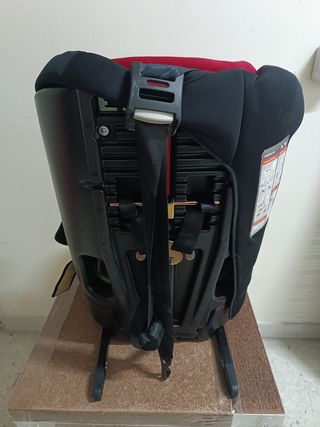Silla coche bebé BQS roja