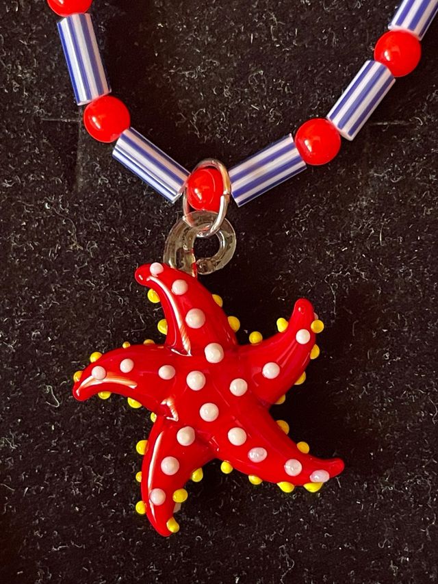 Colgante Estrella Mar Roja