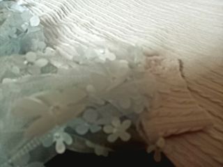 Blusa azul claro flores-Manga larga