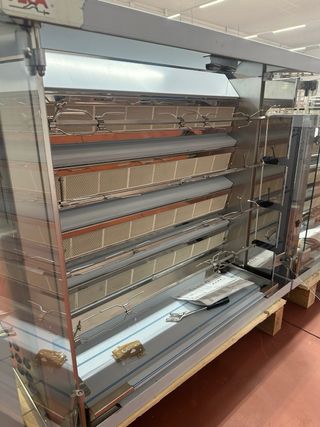 Asador pollos industrial a gas