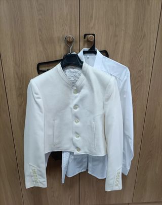 TRAJE CORTO/CAMPERO MUJER 4 PIEZAS 