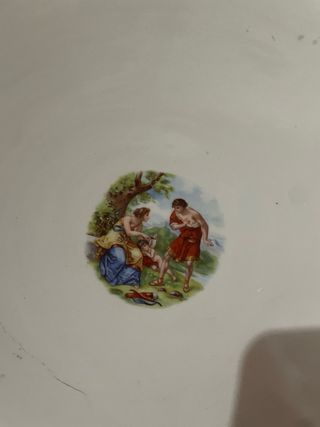 Alzatina Laveno con decoro