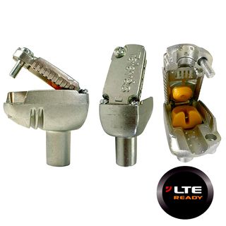 10 x Televes Conetor Tv Macho Pro Blindado