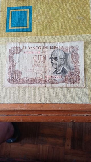 BILLETES DE PESETAS DIFERENTES IMPORTES Y AÑO