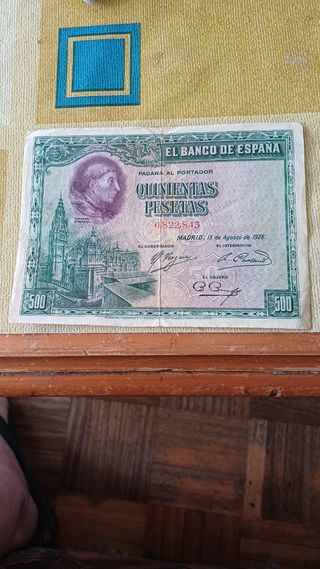BILLETES DE PESETAS DIFERENTES IMPORTES Y AÑO