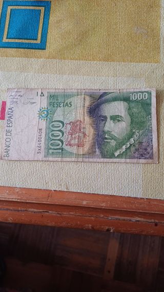 BILLETES DE PESETAS DIFERENTES IMPORTES Y AÑO