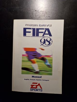 Videjuego FIFA 98 Megadrive