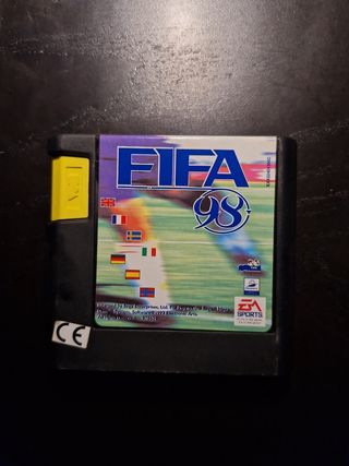 Videjuego FIFA 98 Megadrive