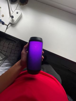 Altavoz Bluetooth con luces cambiantes