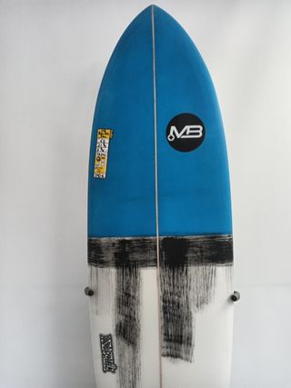 Tabla de surf retro fish