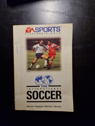 Videojuego FIFA International Soccer Megadrive