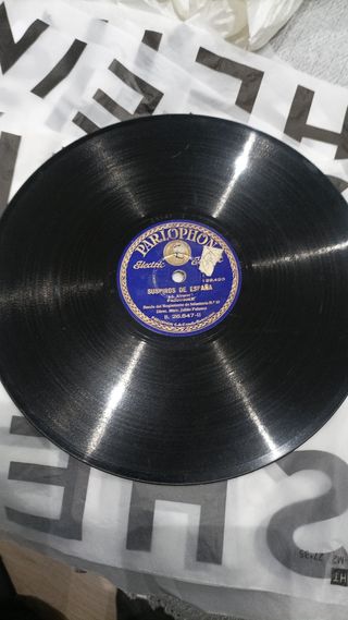 Discos de gramófono: Suspiros de España