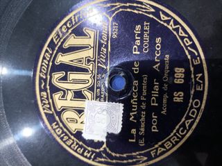 Discos de gramófono: Suspiros de España