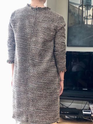 Chaqueta tweed multicolor