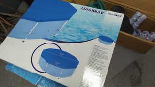 Piscina 3X1 con escalera y depuradora