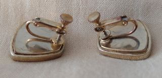 Pendientes Vintage con Piedra Ágata