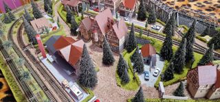 MAQUETA TREN ELECTRICO ESCALA N.