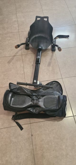 Hoverboard con asiento kart
