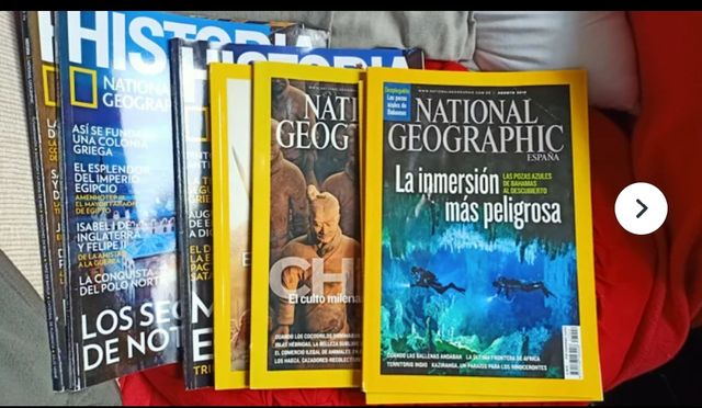 Lote revistas National Geographic