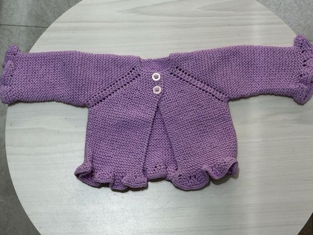 Jersey de bebé hecho a mano 