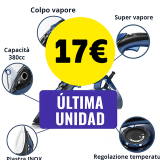 Girmi ST62 Plancha de Vapor 2800 W