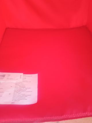 Organizador zapatero tela rojo