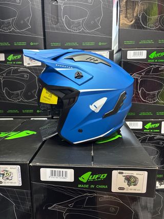 Casco moto XL trial jet ufo