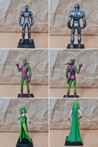 6 Figuras marvel plomo eaglemoss