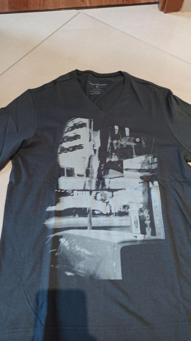 Maglietta a maniche lunghe Calvin Klein