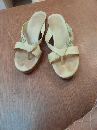 Ciabatte estive pelle