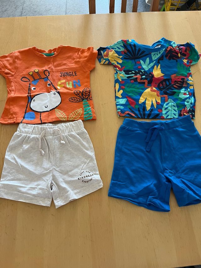 Conjunto niño verano - 2 conjuntos