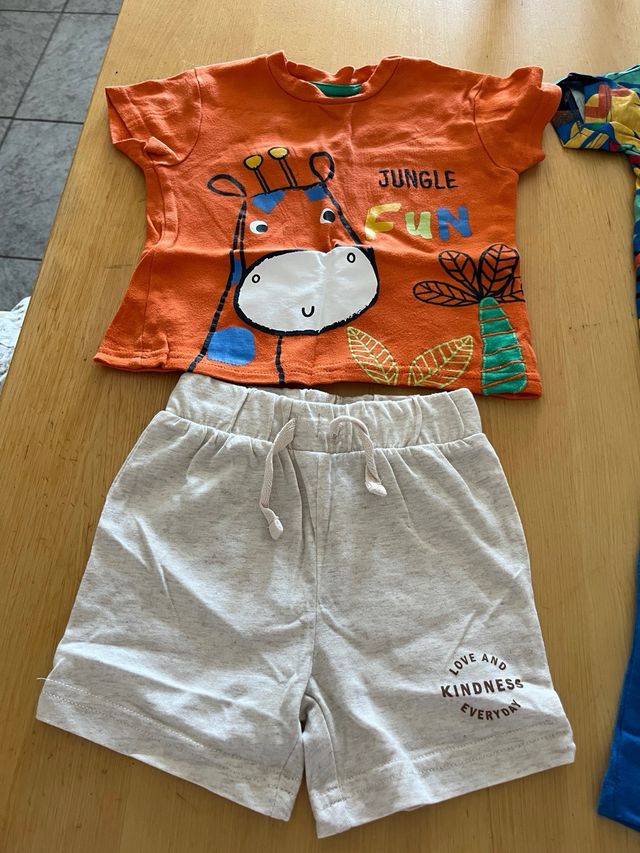 Conjunto niño verano - 2 conjuntos